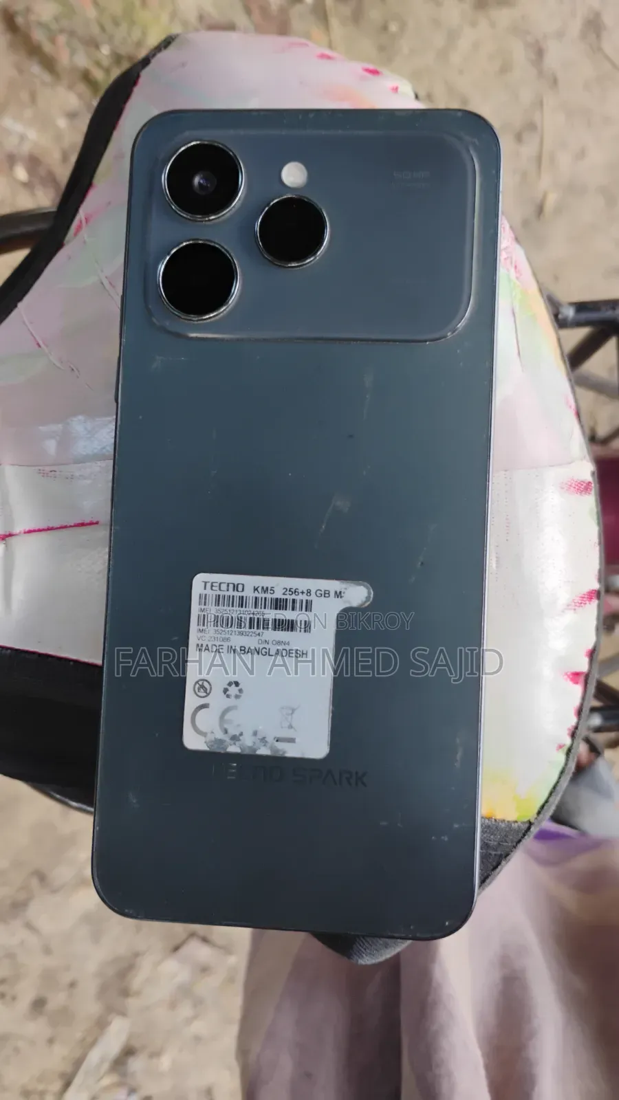 Tecno Spark 40 256 GB কালো