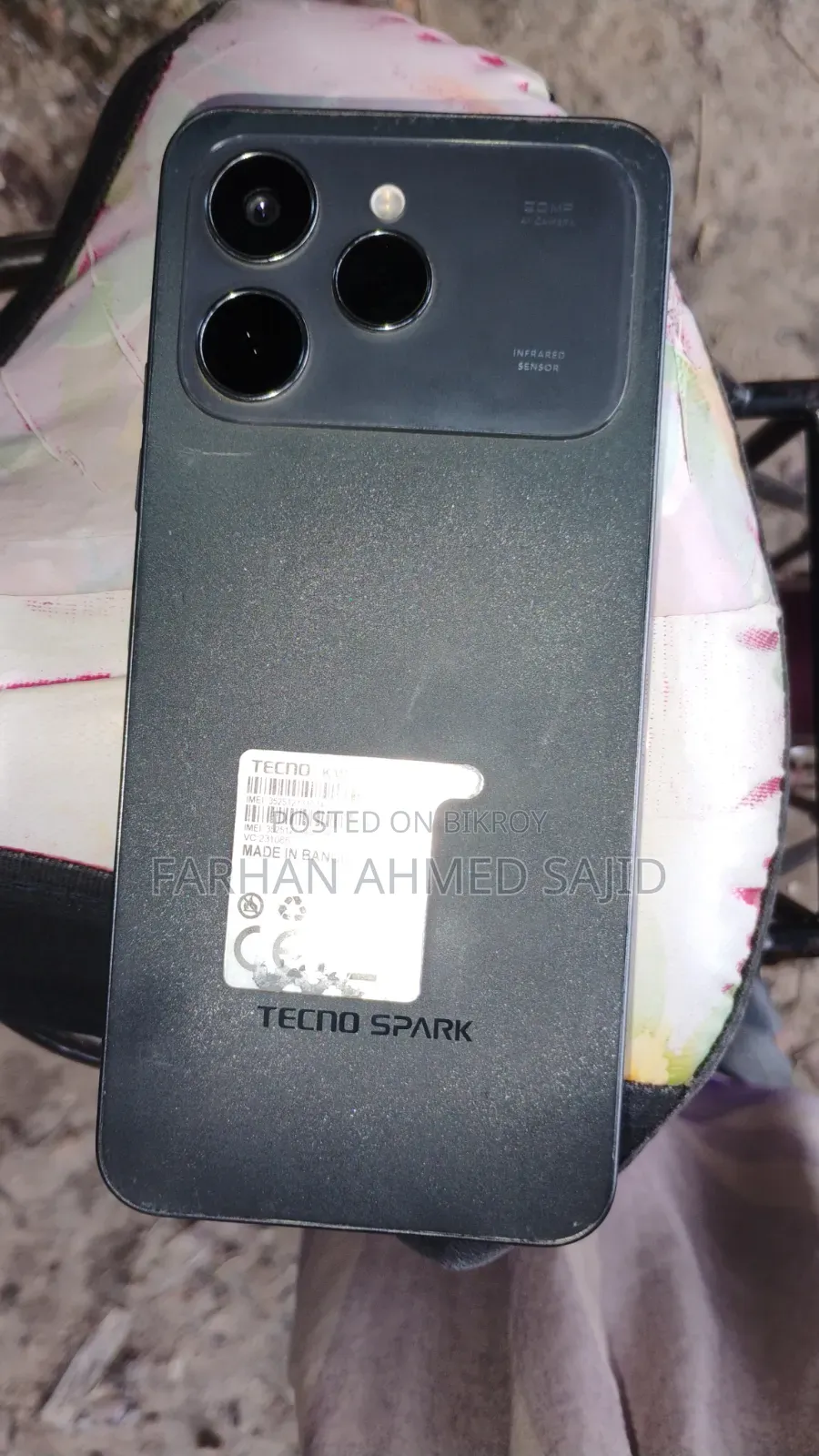 Tecno Spark 40 256 GB কালো