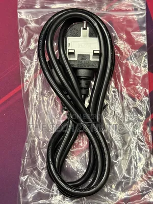 Laptop Power Cable 3 Pin With Fuse 1.5m Adapter Power Supply Cord