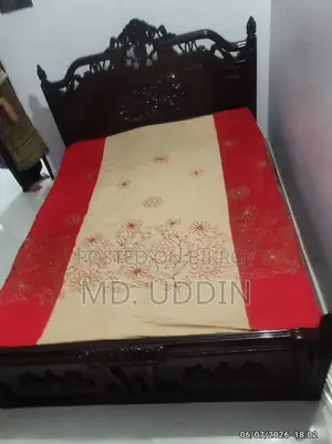 Semi Bed (Mahogany)