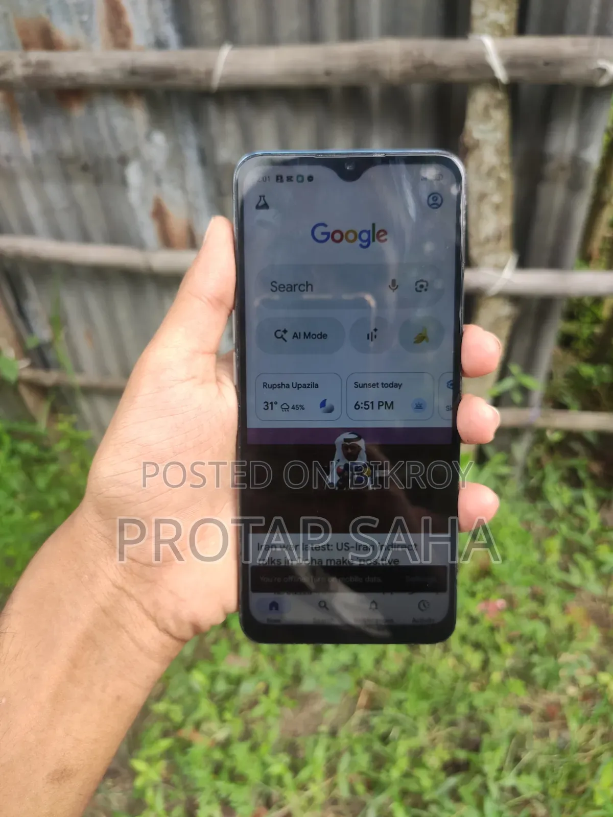 Oppo F15 256 GB Blue