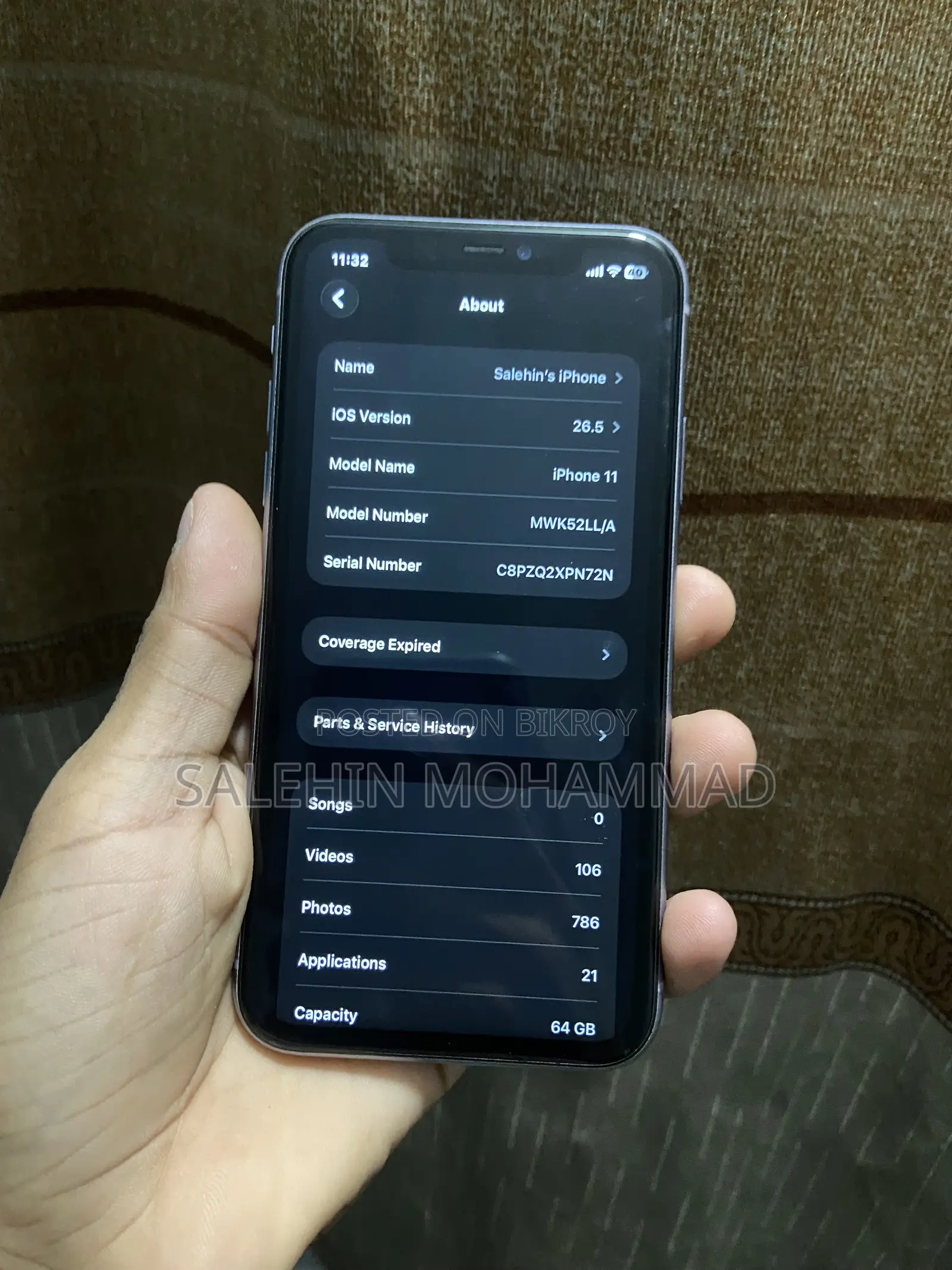 Apple iPhone 11 64 GB Purple