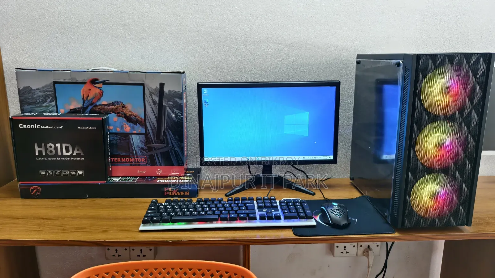 New Desktop Computer 4GB Intel Core i5 SSD 128GB