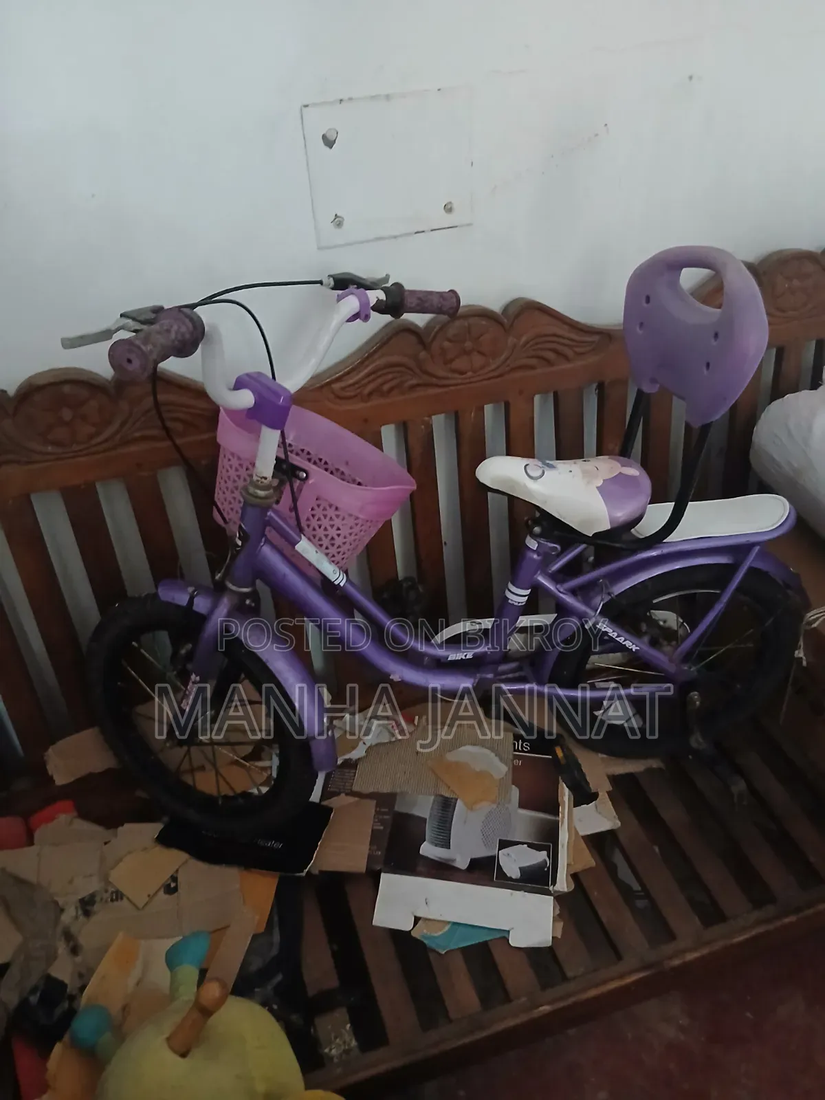 Cycle Used for 1 Year, Needs Air in Tires and Seat Tightening