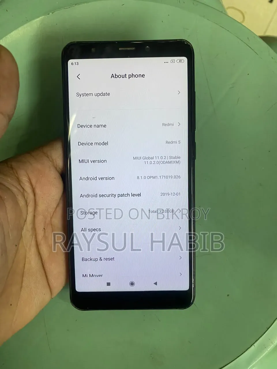Xiaomi Redmi 5 32 GB Black