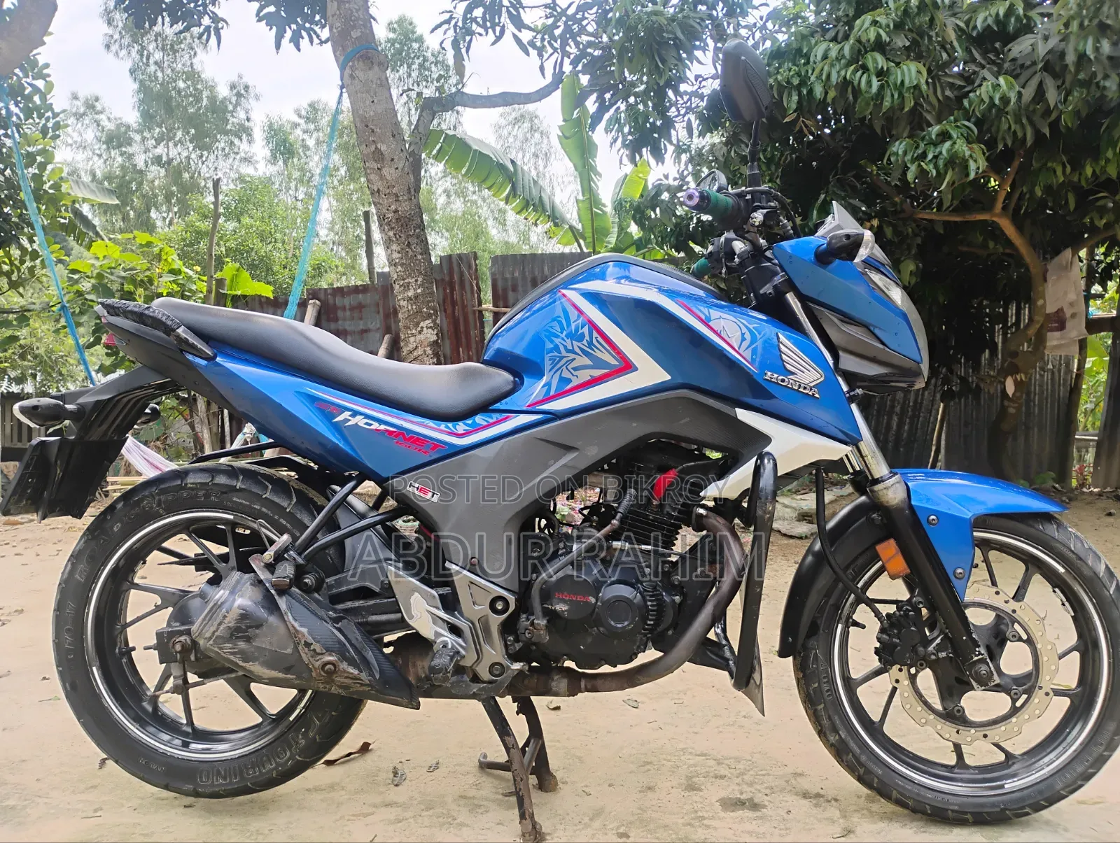 Honda Hornet 2018 Blue