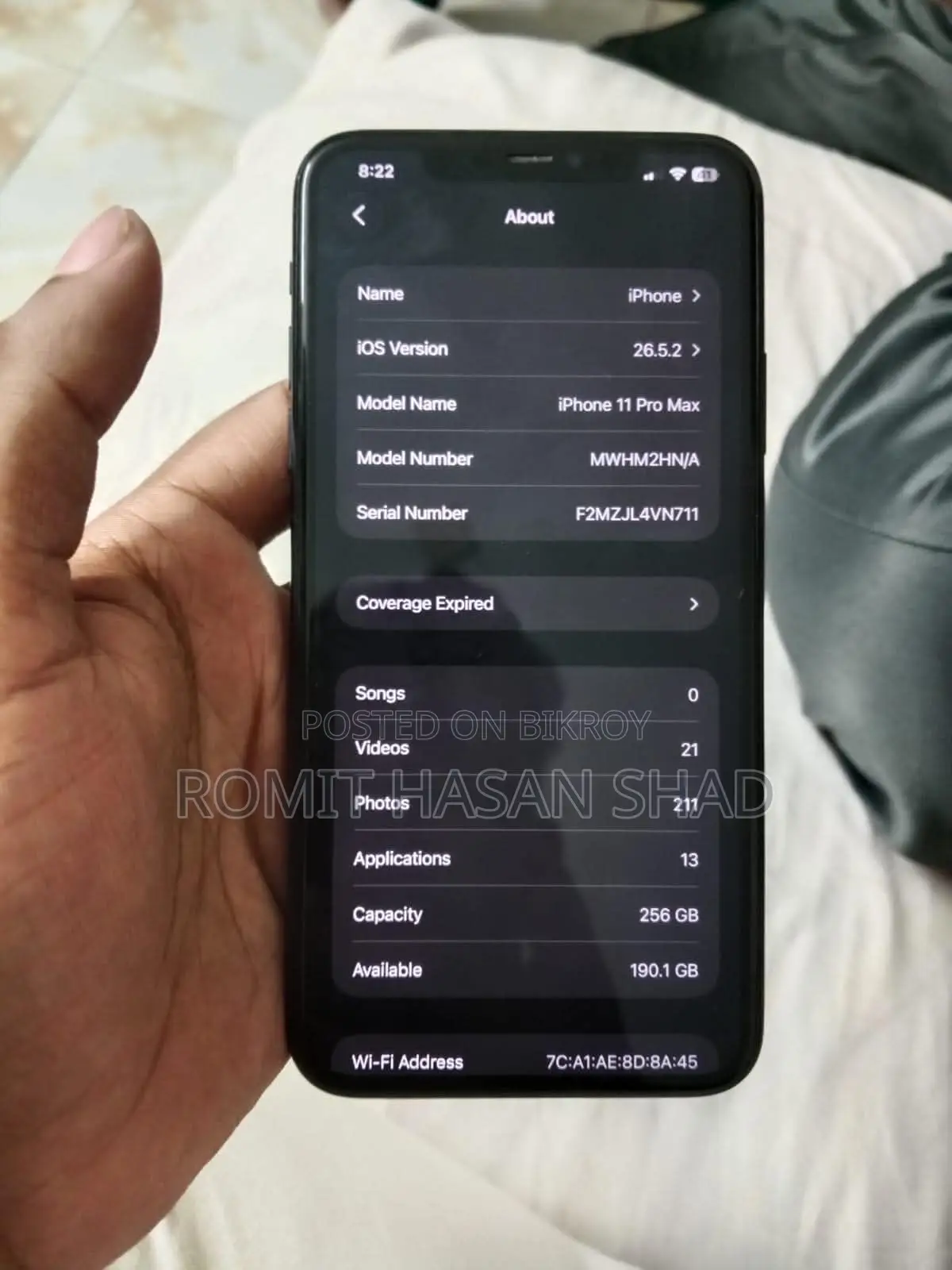 Apple iPhone 11 Pro Max 256 GB Black