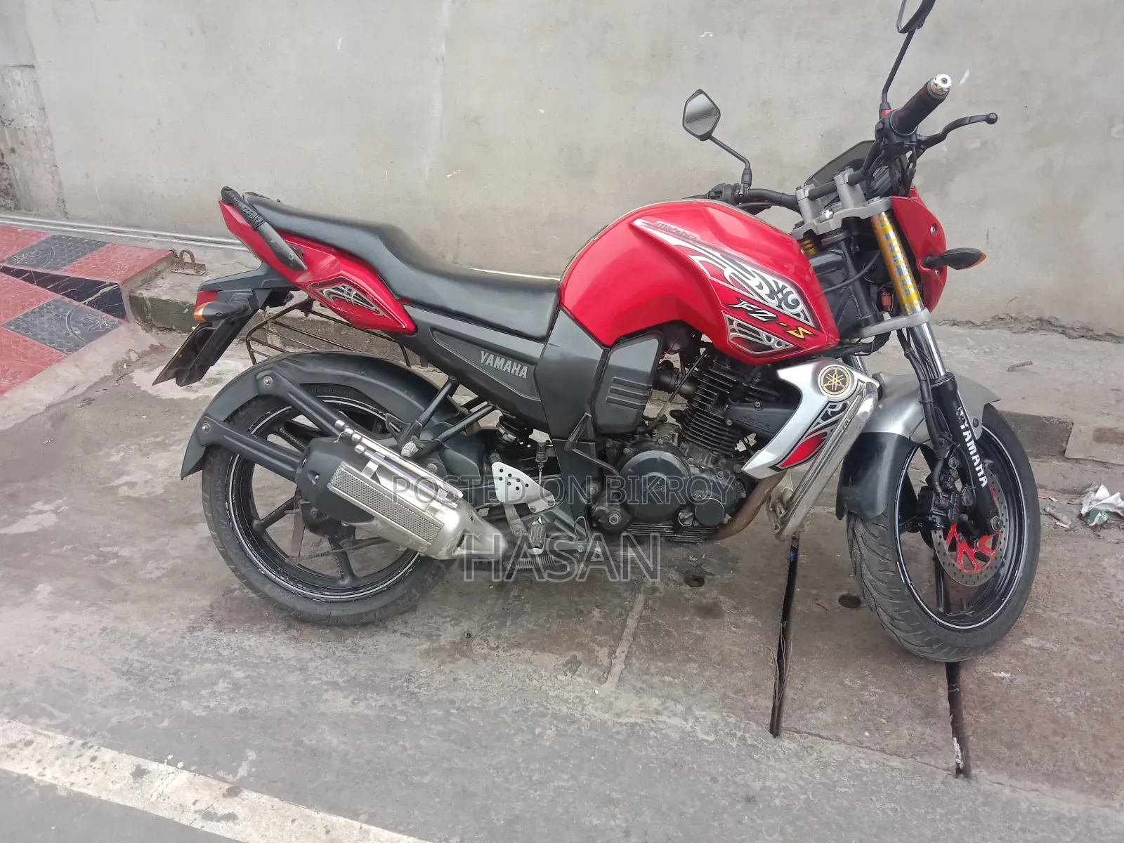Yamaha FZ 2016 Red