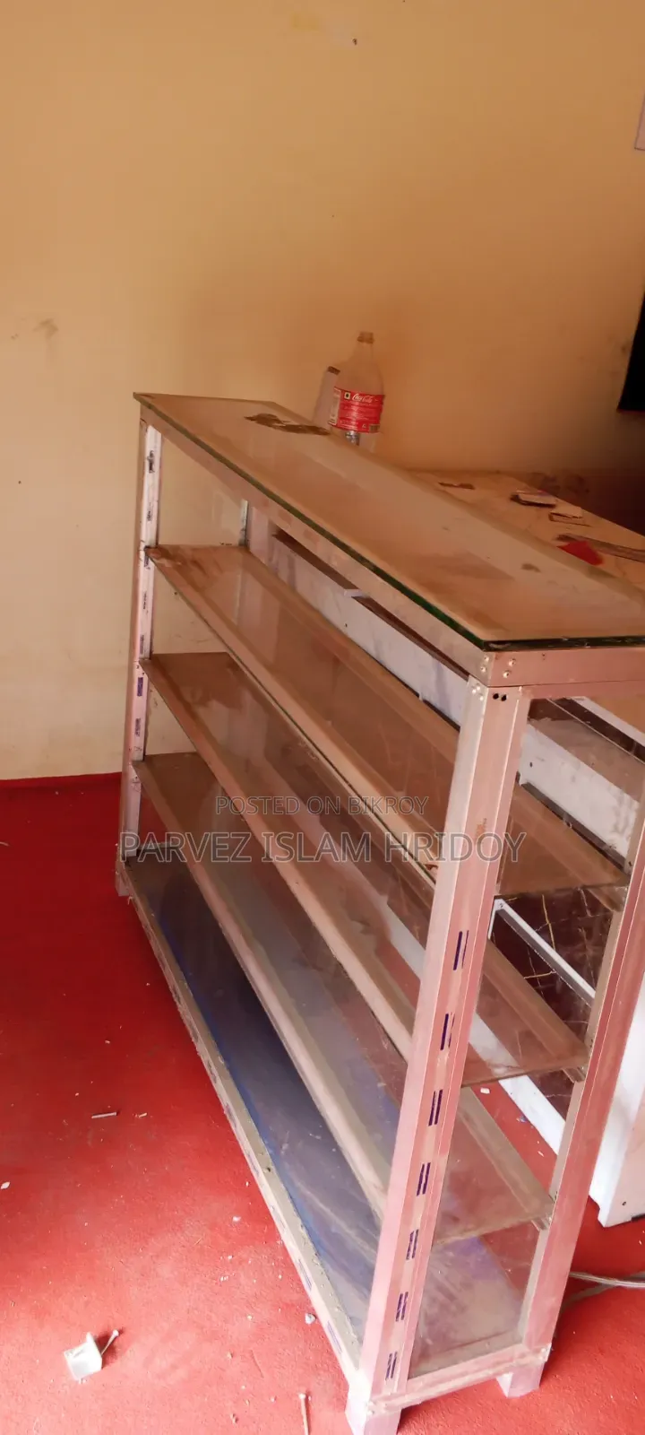 2 Thai Glass Racks or Showcases