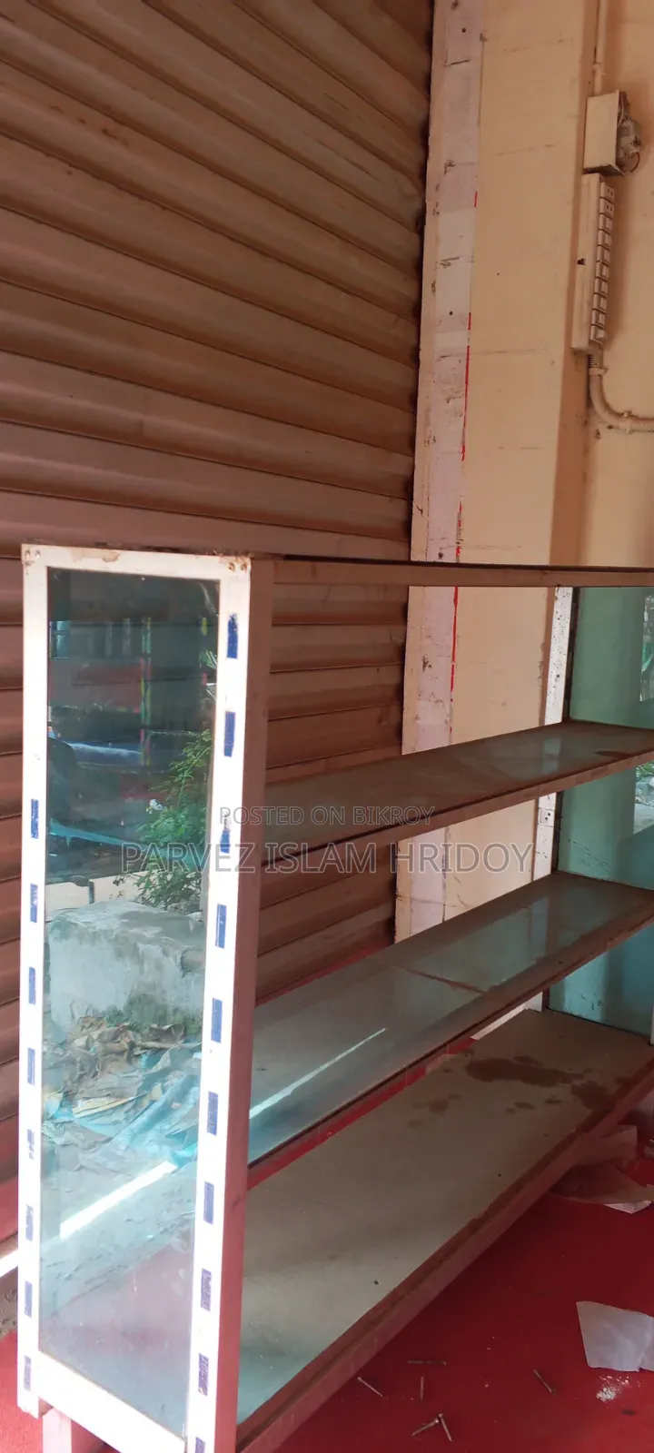 2 Thai Glass Racks or Showcases