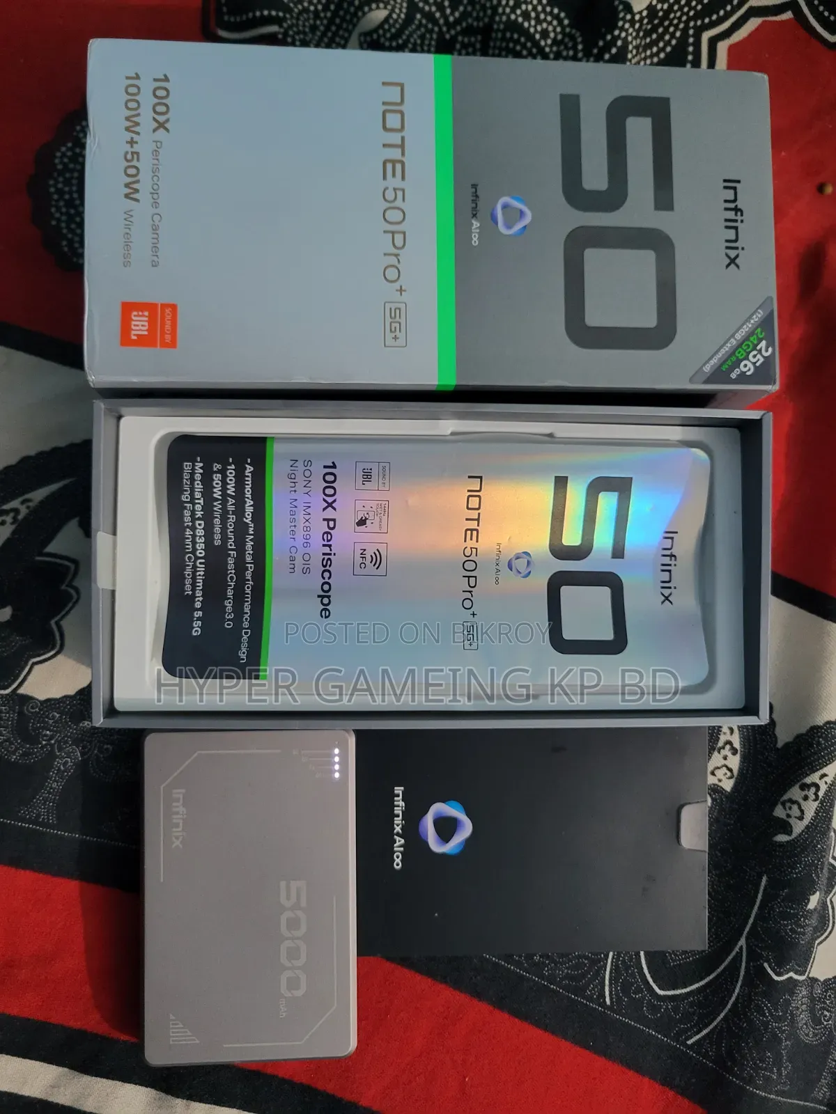 Infinix Note 50 Pro+ 256 GB Gold