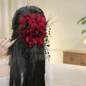 French Floral Hair Band