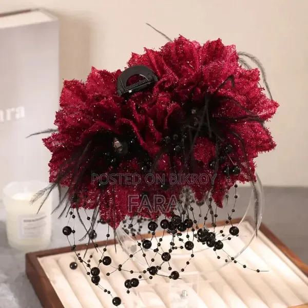 French Floral Hair Band