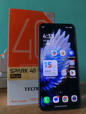 টেকনো স্পার্ক ৪০ প্রো+ ২৫৬ জিবি ব্ল্যাক