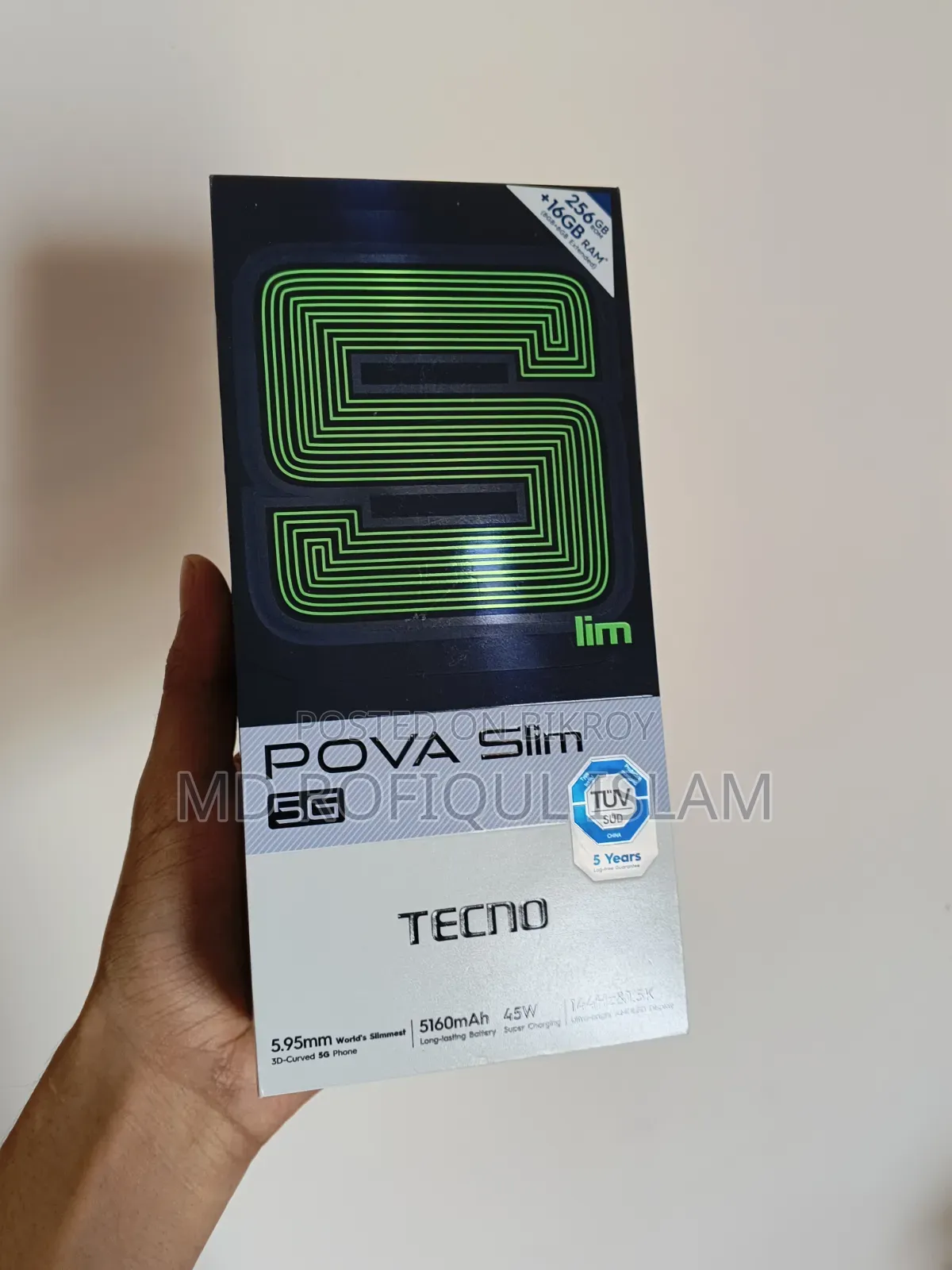 Tecno Pova 5 Pro 256 GB White