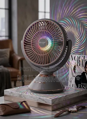 Jy Super Rechargeable Table Fan