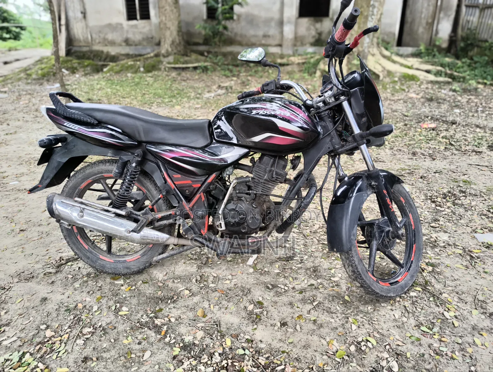 Bajaj Discover 100 2012 Black