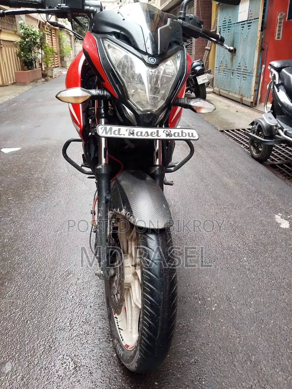 Bajaj Pulsar NS 160 2021 Red