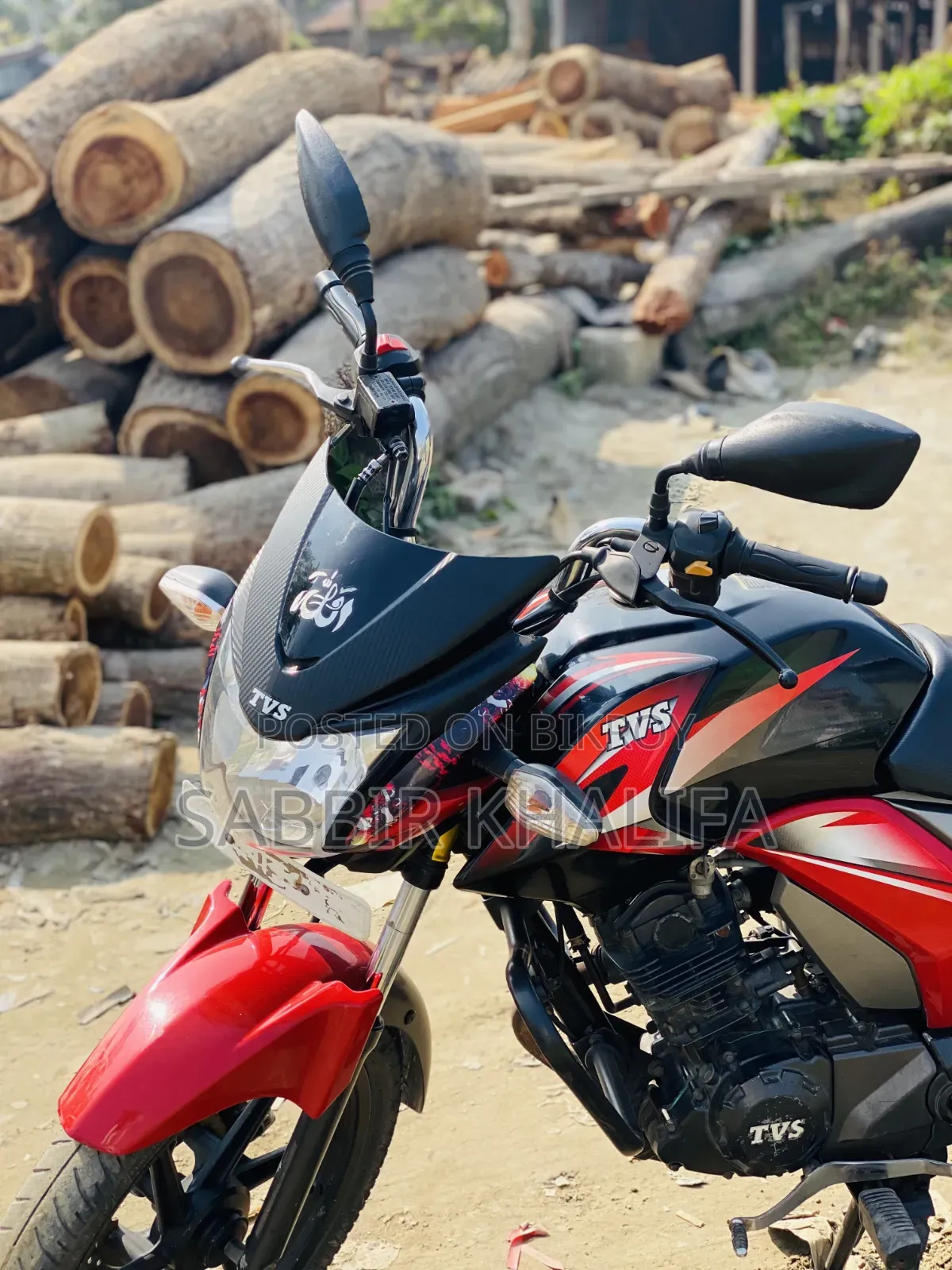 New TVS Stryker 125 2019 Red
