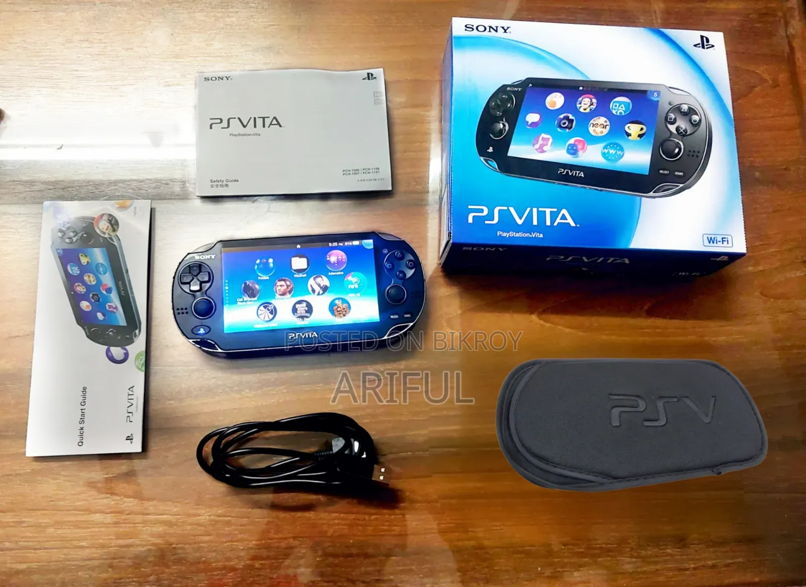 Sony PS Vita With Full Box 32GB Games