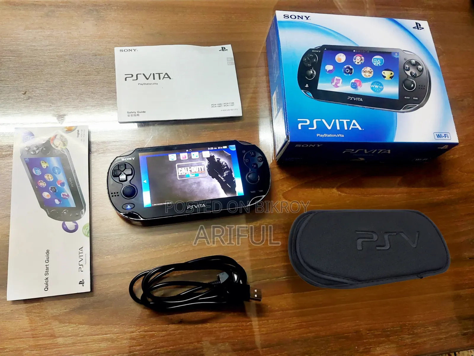 Sony PS Vita With Full Box 32GB Games