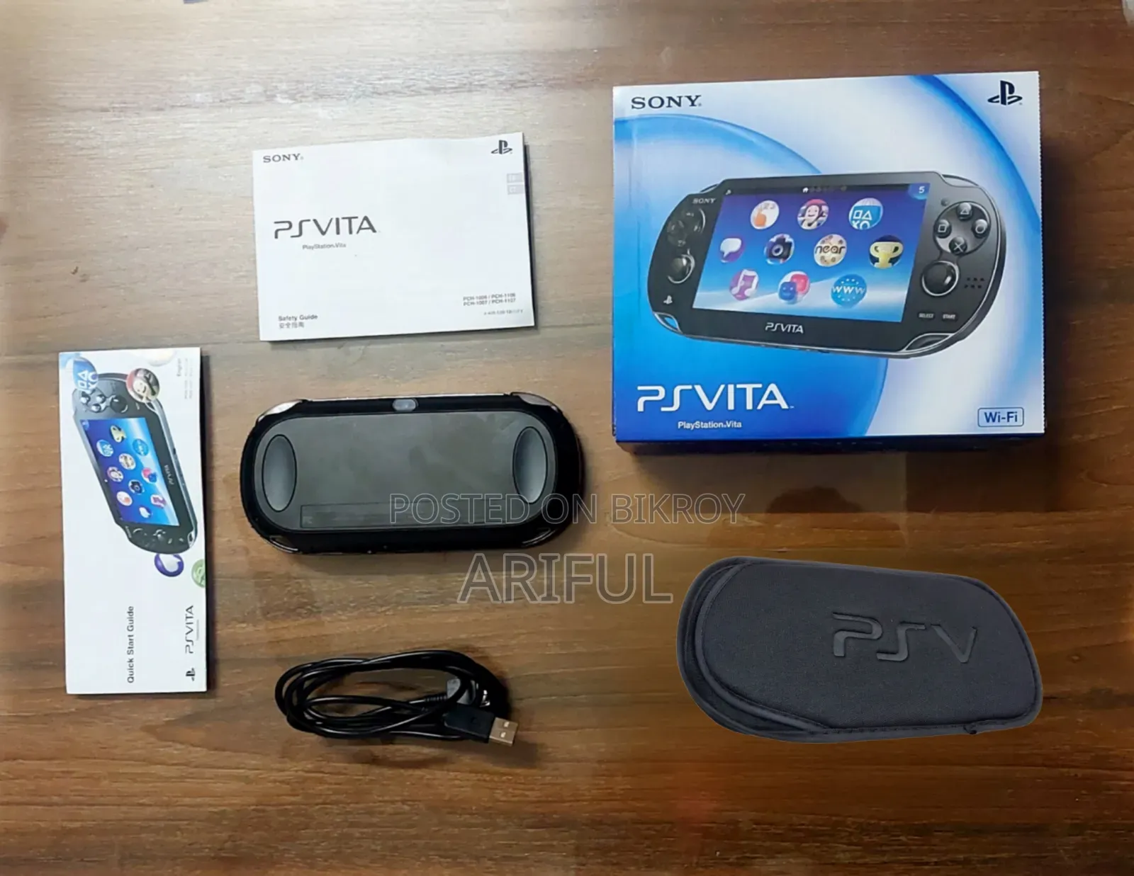 Sony PS Vita With Full Box 32GB Games