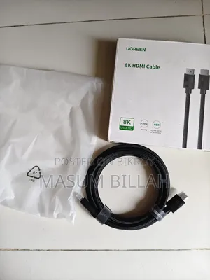 Ugreen HDMI 2.1 at 60Hz eARC 48Gbps HDR HDCP 2.3 Cable 2m