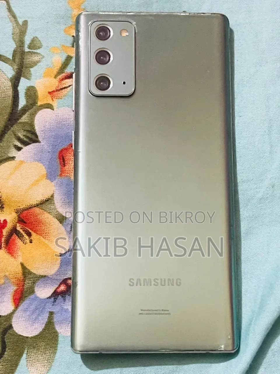স্যামসাং গ্যালাক্সি নোট ২০ ৫জি ২৫৬ জিবি গ্রে