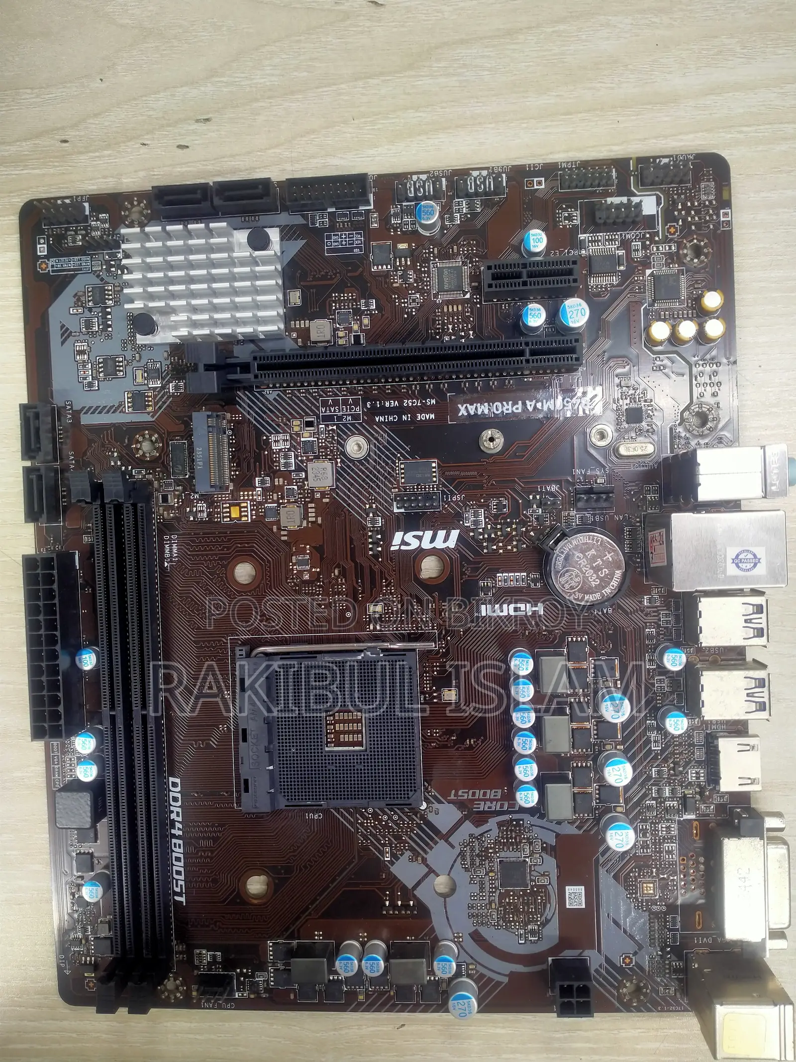 Msi B450m a Pro Max(Official Product)