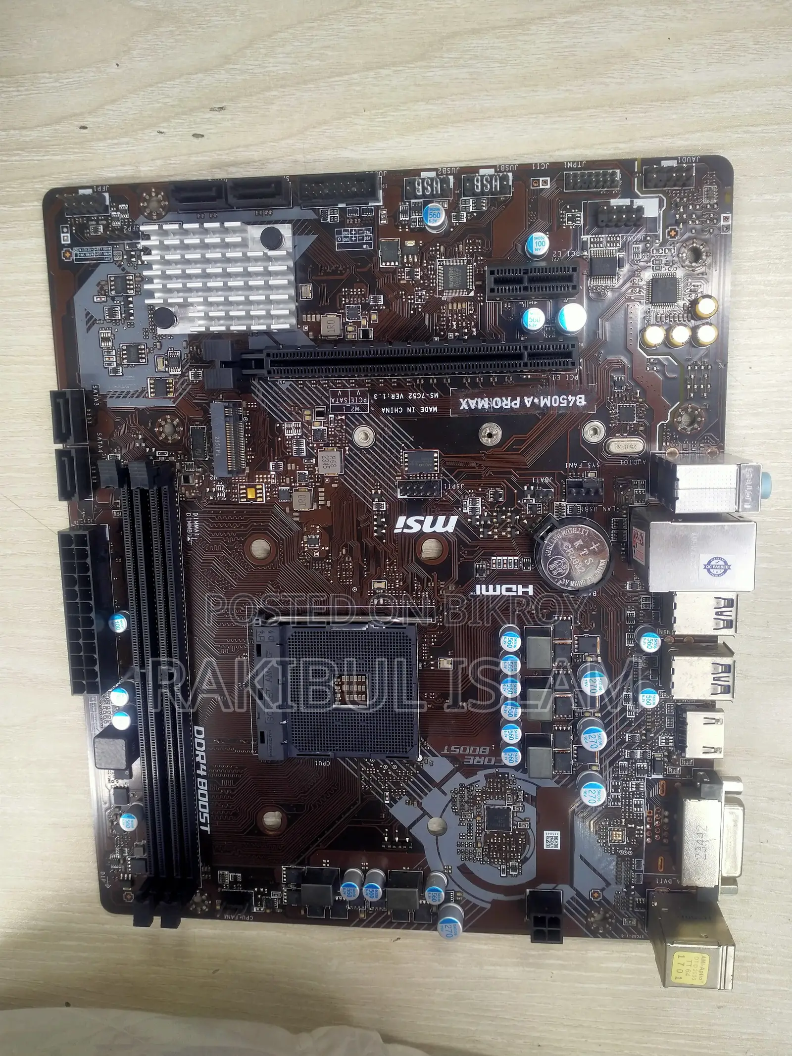 Msi B450m a Pro Max(Official Product)