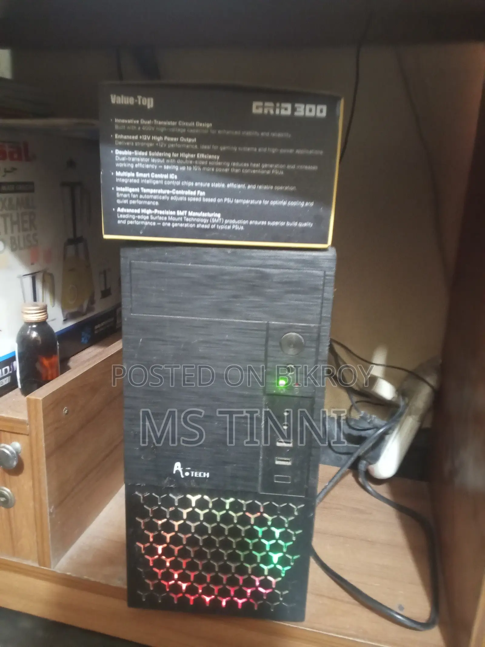 Desktop Computer Asus A4110 8GB Intel Core I5 HDD+SSD 500GB
