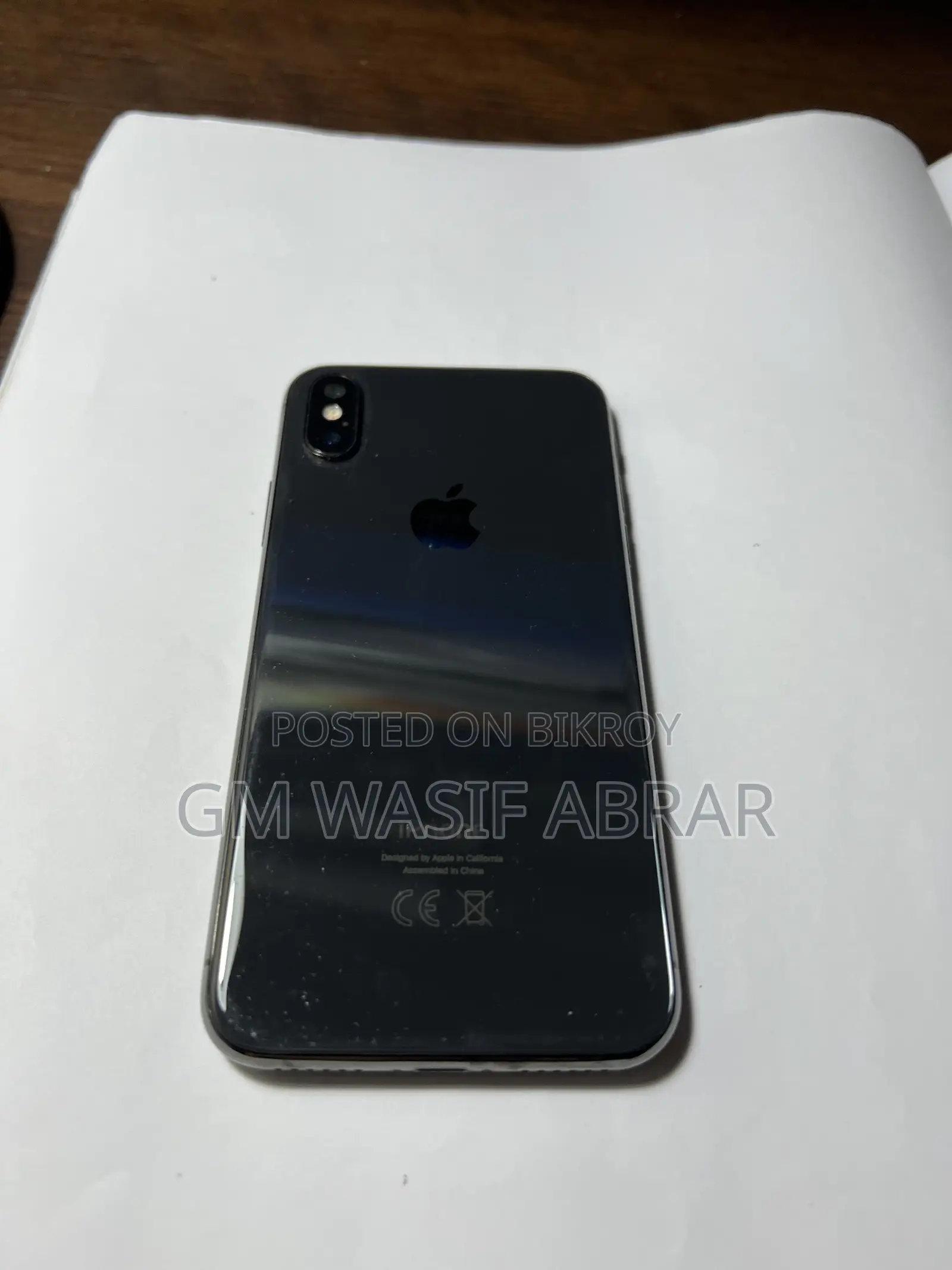 Apple iPhone X 64 GB Black