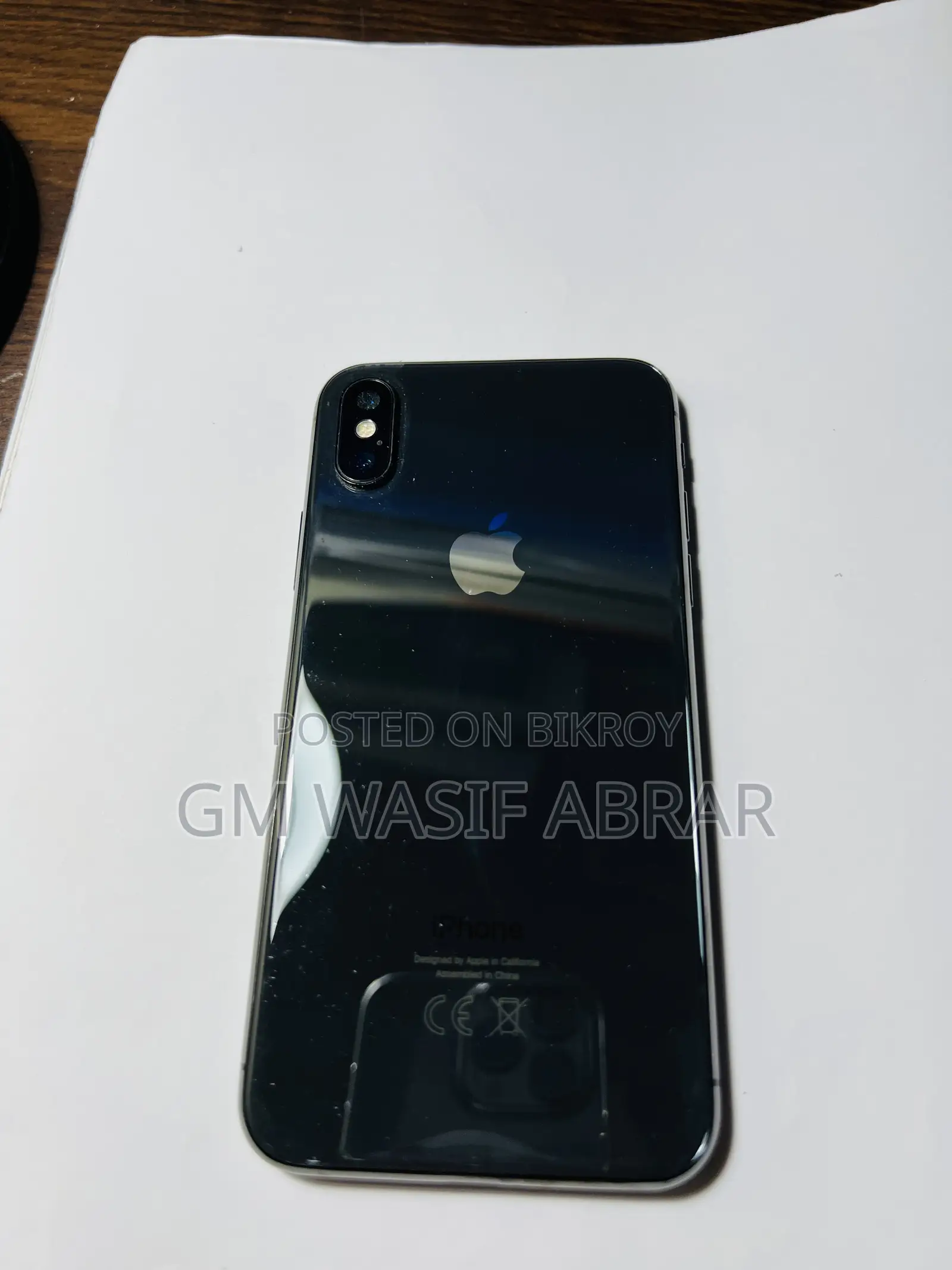 Apple iPhone X 64 GB Black