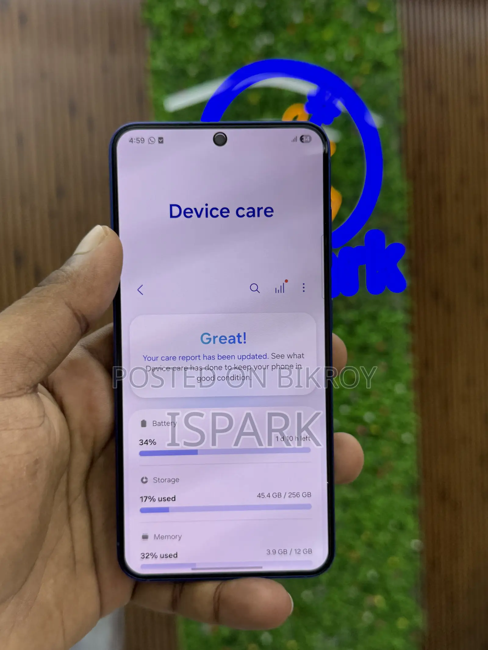 Samsung Galaxy S25 256 GB Blue