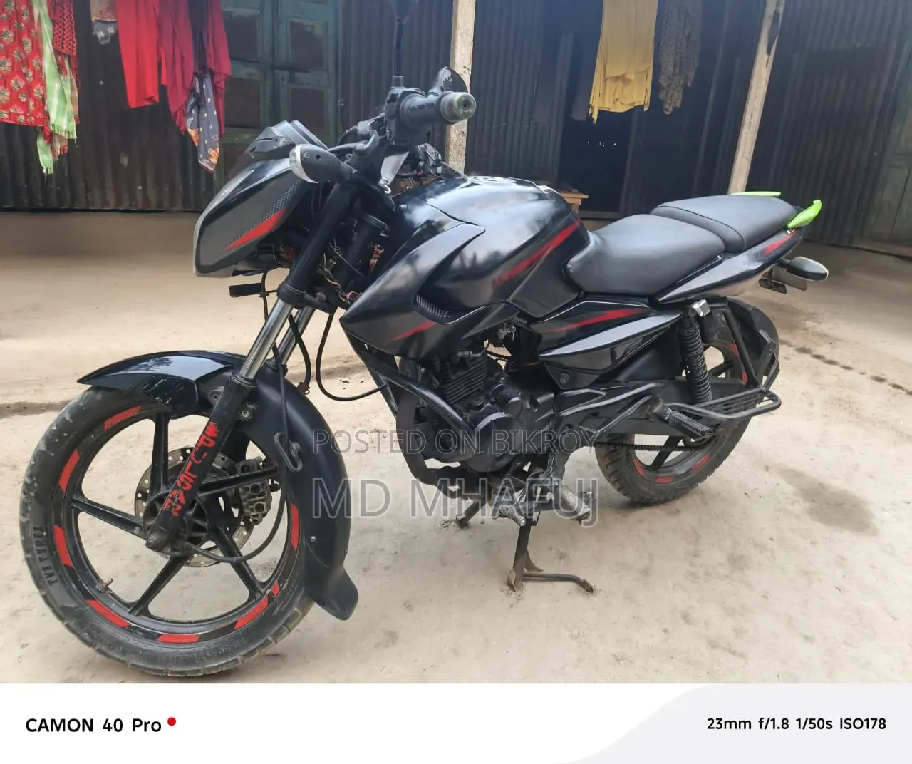 Bajaj Pulsar 135 LS 2015 Black