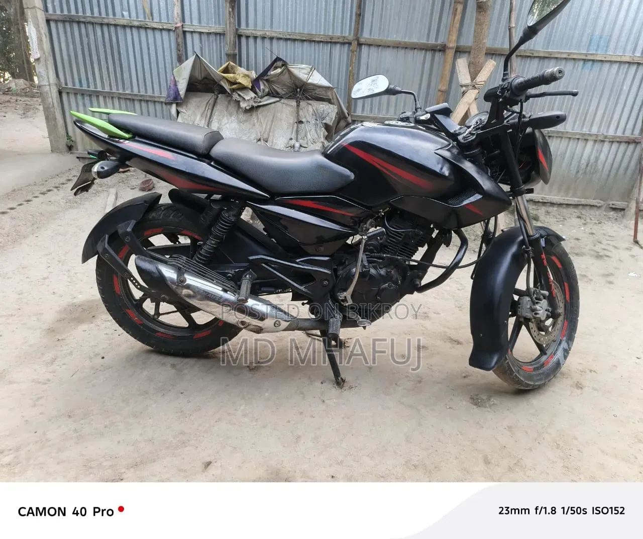 Bajaj Pulsar 135 LS 2015 Black