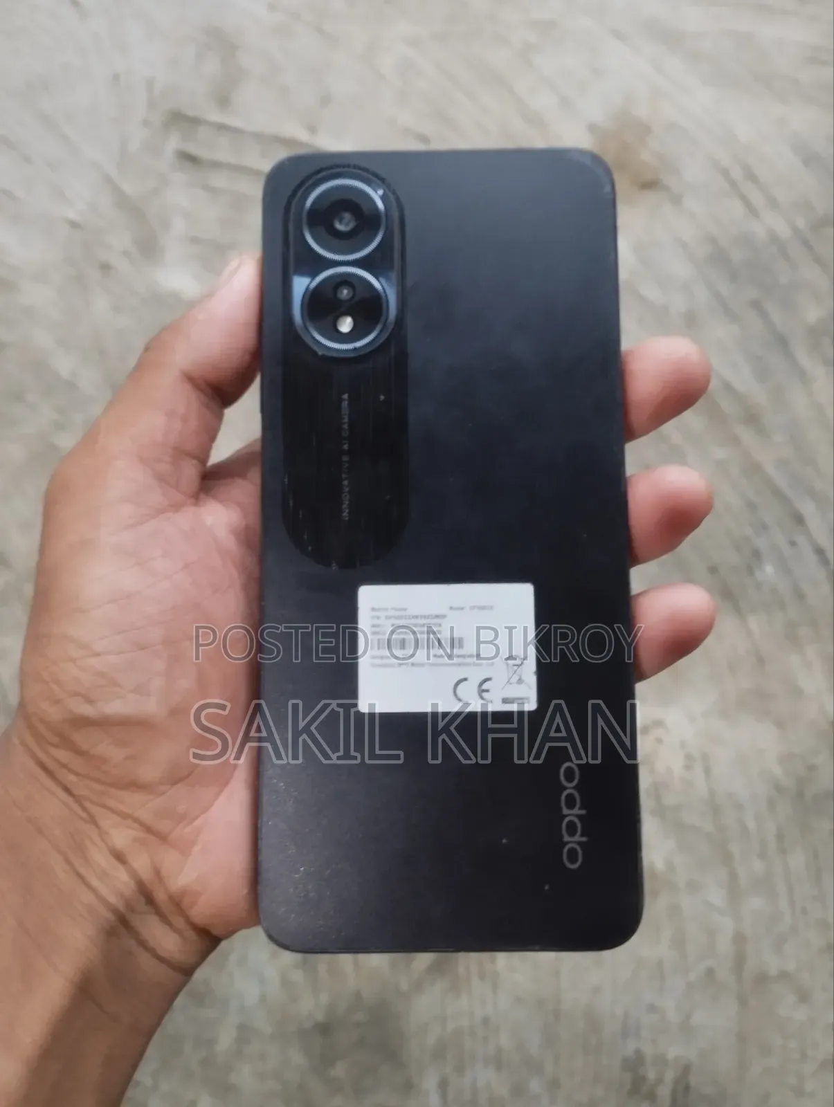 Oppo A38 128 GB Black