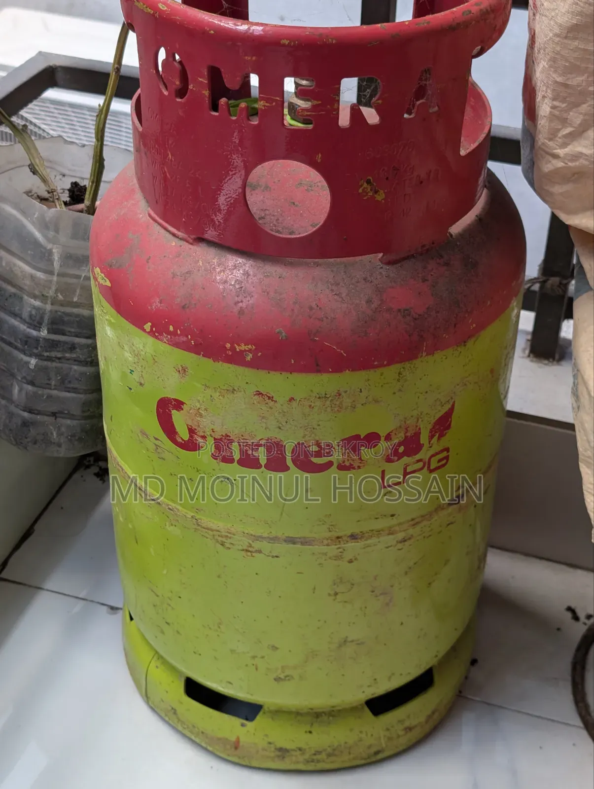 12 Kg Omera Gas Cylinder Empty খালি সিলিন্ডার