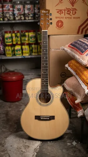 Chord Acoustic Guitar With Cutaway (Almost New) - Used for 1 month