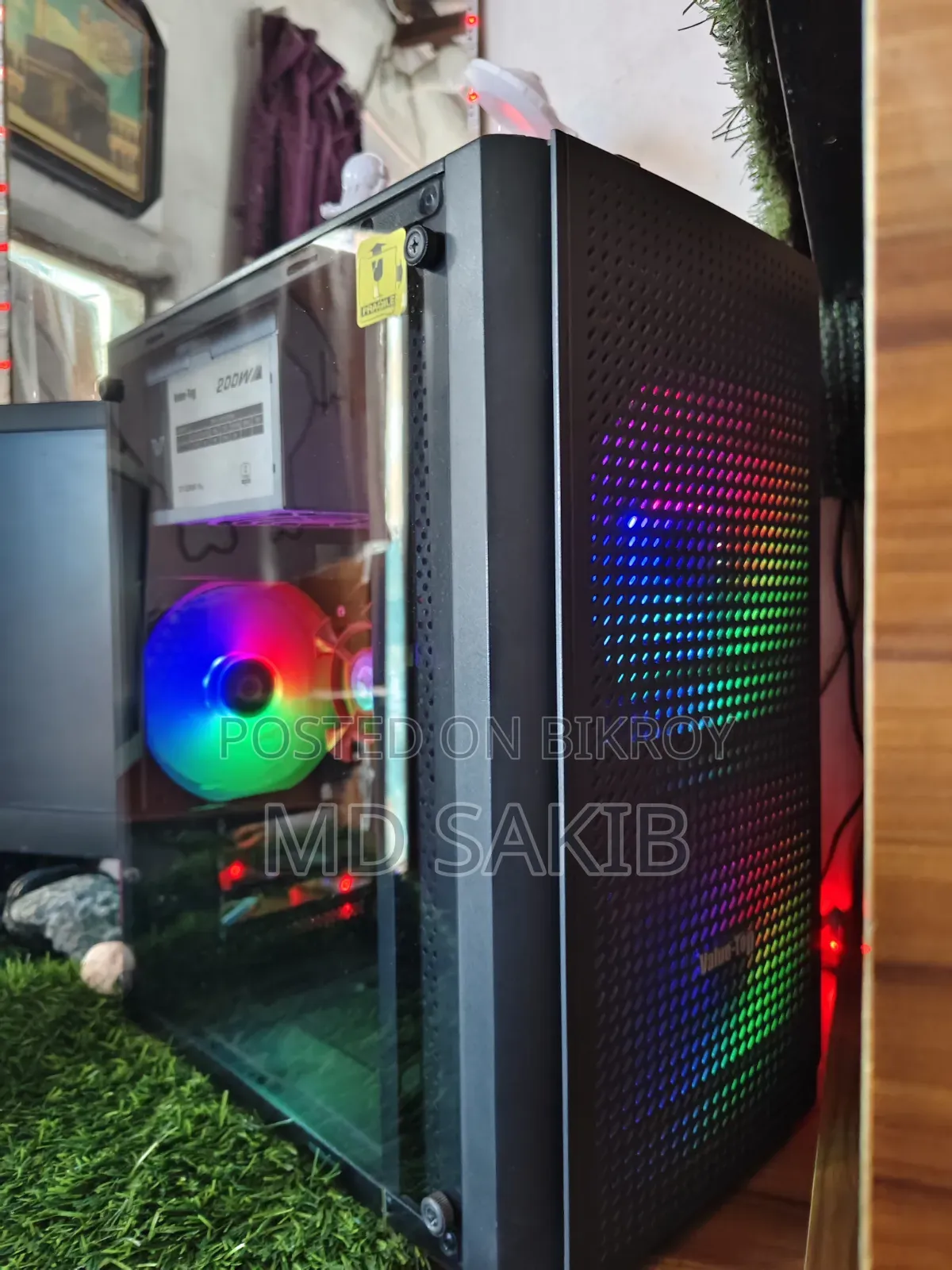 নতুন ডেস্কটপ কম্পিউটার HP 200 G4 8GB Intel Core I5 SSHD+SSD 512GB