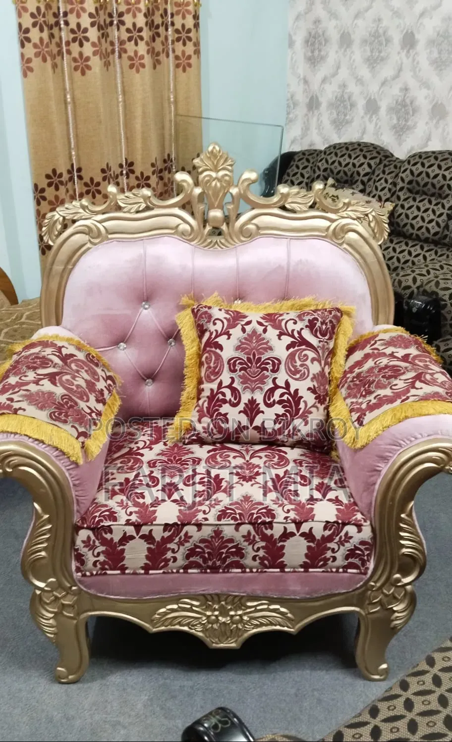 Teak Wood Sofa Set