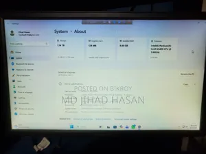 ডেস্কটপ কম্পিউটার HP Z440 ৮জিবি ইন্টেল পেন্টিয়াম এসএসডি ১২৮জিবি