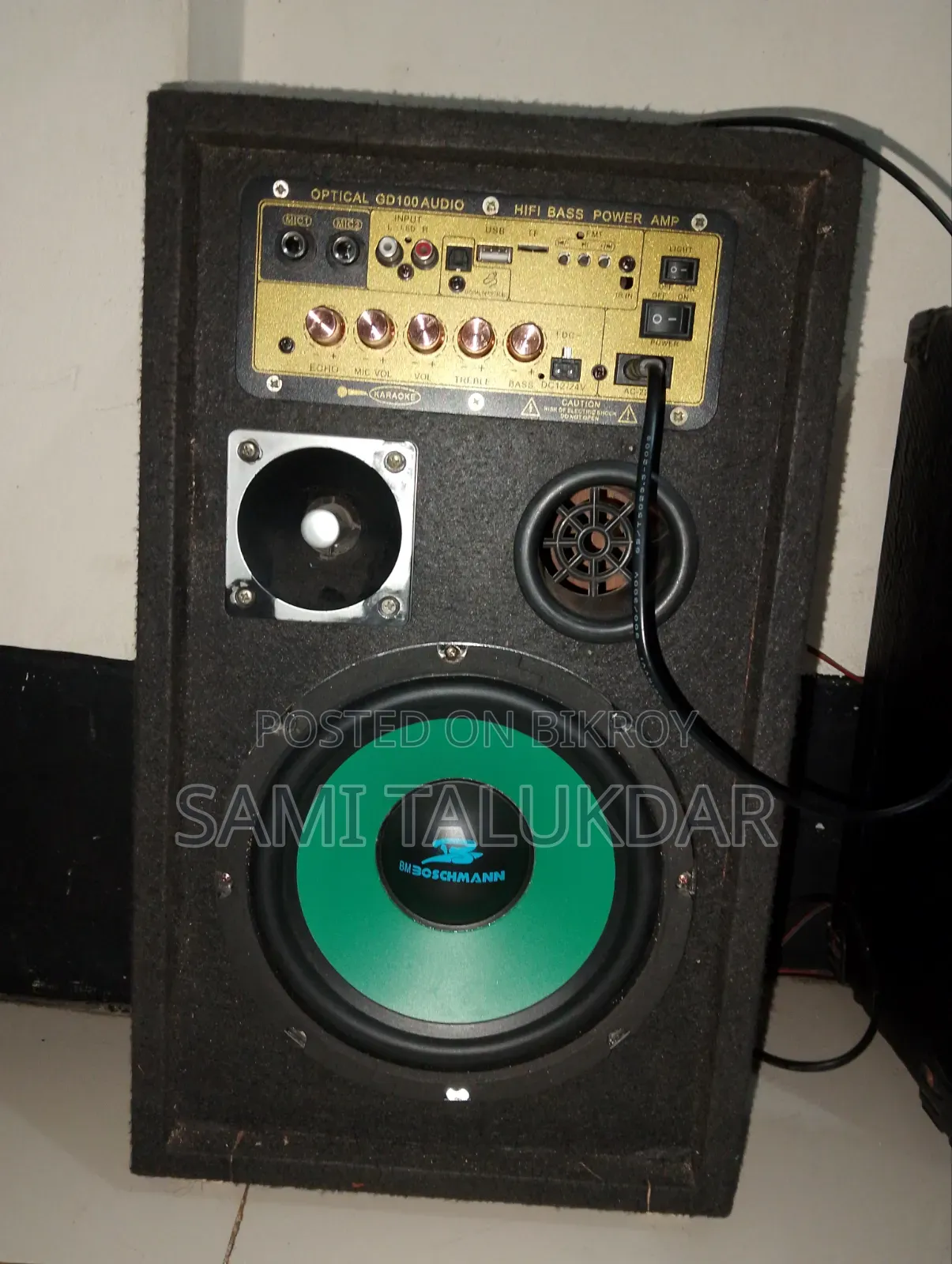 Gd100 এমপ্লিফায়ার বিবিএম বোশম্যান স্পিকার