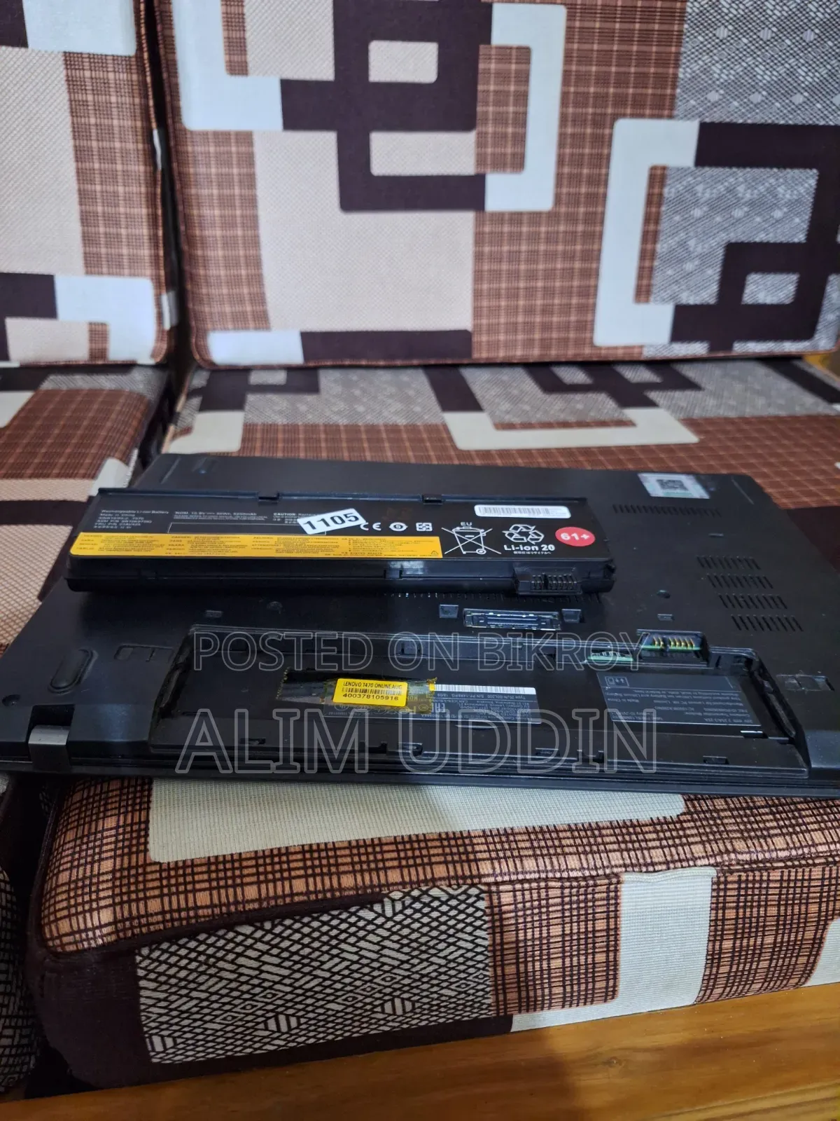Laptop Lenovo ThinkPad T470 16GB Intel Core I5 SSD 256GB