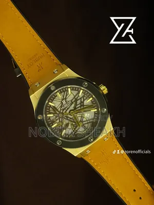 Hublot Gold Skeleton Edition