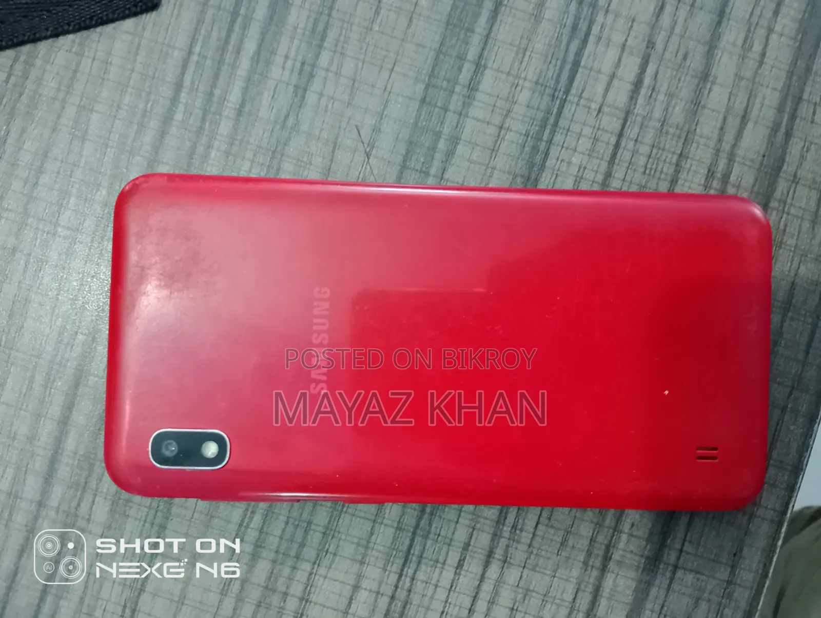 স্যামসাং এ১০ ৩২ জিবি লাল
