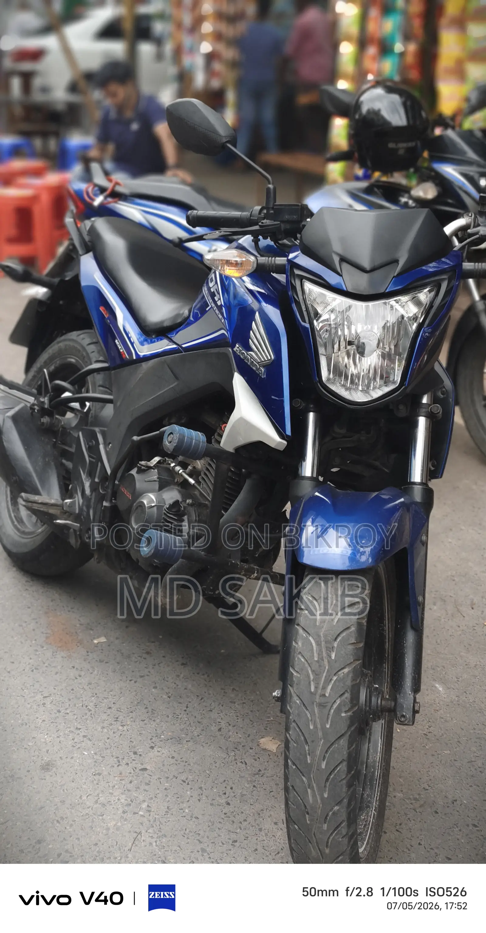 Honda Hornet 2018 Blue