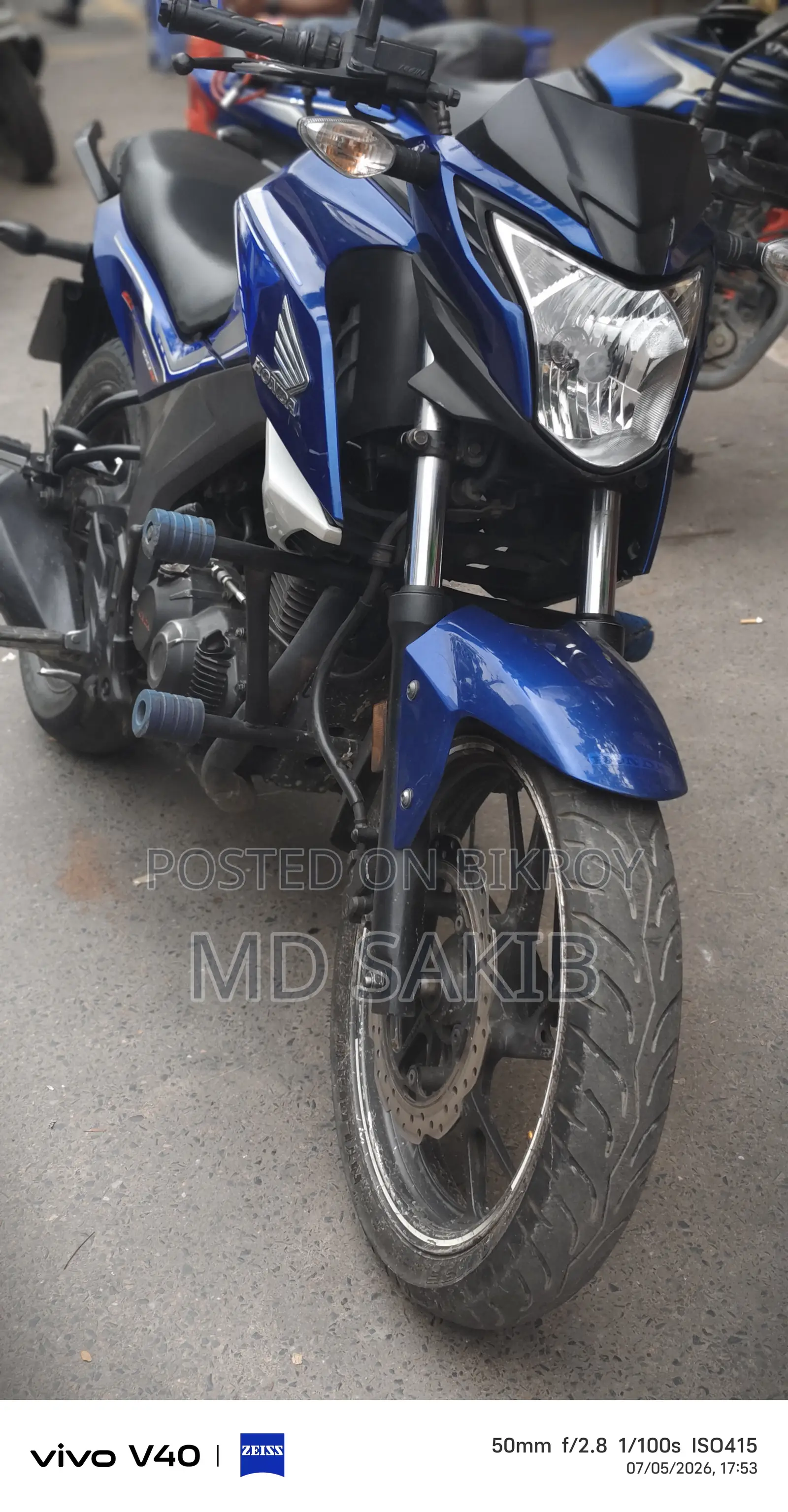 Honda Hornet 2018 Blue