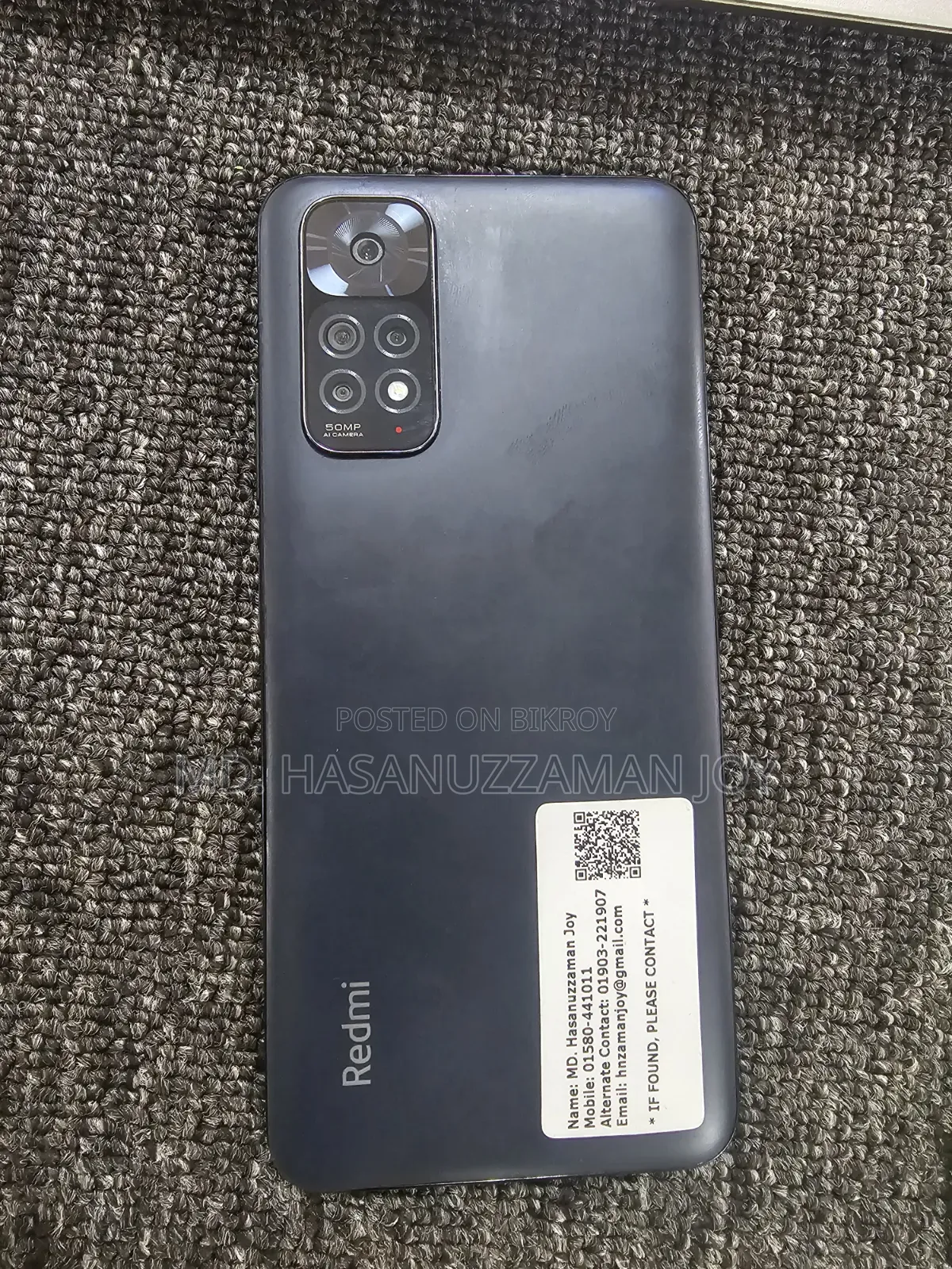 Xiaomi Redmi Note 11 64 GB Black