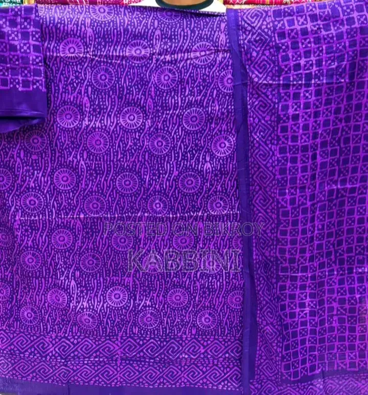 Premium Quality Viral Pride Cotton Baxi Batik 3 Piece